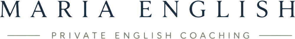 Maria English - Private English Coaching